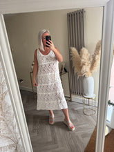 Load image into Gallery viewer, The crochet tiered dress
