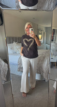 Load image into Gallery viewer, The Lexi sparkle heart knit
