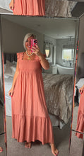 Load image into Gallery viewer, The saints frill sleeve maxi dress
