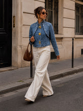 Load image into Gallery viewer, The Lyla button detail denim shirt/jacket
