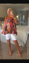 Load image into Gallery viewer, The palm satin strappy vest top
