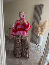 Load image into Gallery viewer, The high waisted animal print palazzos

