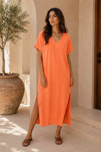 Load image into Gallery viewer, The Saints stud jersey t shirt dress

