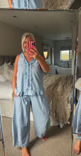 Load image into Gallery viewer, The Georgie gingham trouser suit
