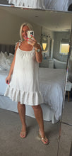 Load image into Gallery viewer, The linen look striped dress
