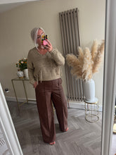 Load image into Gallery viewer, The saints tassel knit in gold
