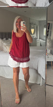 Load image into Gallery viewer, The Bora Bora crochet back top
