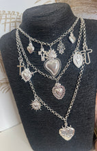 Load image into Gallery viewer, The Bora Bora hearts &amp; crosses necklace
