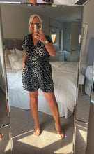 Load image into Gallery viewer, The Super stretchy slinky animal print playsuit
