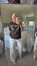 Load image into Gallery viewer, The Lexi sparkle heart knit
