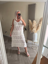Load image into Gallery viewer, The crochet tiered dress
