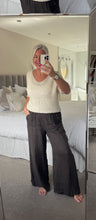 Load image into Gallery viewer, The Bora Bora sparkle crochet short sleeve knit
