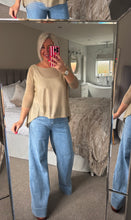 Load image into Gallery viewer, The Palma fine knit dip hem top
