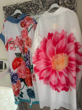 Load image into Gallery viewer, The Bora Bora button through printed shirt dress with pockets
