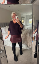 Load image into Gallery viewer, The supersoft pu skirt
