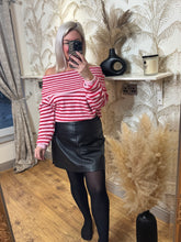 Load image into Gallery viewer, SALE The striped Bardot knit (no return on sale items)
