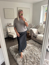 Load image into Gallery viewer, The elasticated waist satin skirts
