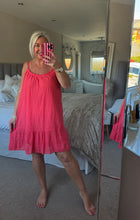 Load image into Gallery viewer, The Ibiza lace cotton strappy dress
