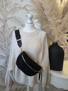 The teddy borg cross body bag