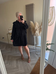 SALE The chiffon frill dress (No return on sale items)