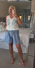 Load image into Gallery viewer, The Butterfly crochet top
