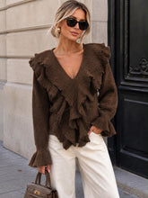 Load image into Gallery viewer, The Missie frill knit (Ready for dispatch &amp; collection from Saturday 29th August)
