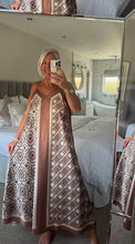 Load image into Gallery viewer, The satin baroque strappy dress
