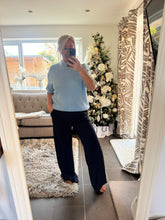 Load image into Gallery viewer, The tie waist pin tuck jogger
