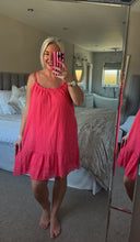 Load image into Gallery viewer, The Ibiza lace cotton strappy dress
