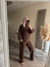 Load image into Gallery viewer, The Diamanté puff sleeve tracksuit
