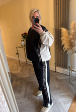 Load image into Gallery viewer, The Luxe jersey animal stripe seam tracksuit
