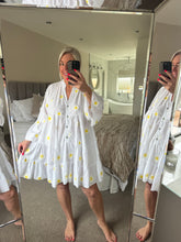 Load image into Gallery viewer, The daisy cotton smock dress
