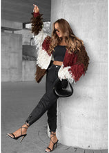 Load image into Gallery viewer, The striped shaggy cardigans
