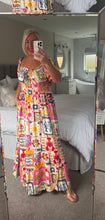 Load image into Gallery viewer, The Sardinia shirred dress with pockets
