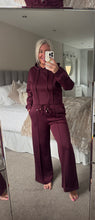 Load image into Gallery viewer, The Sports luxe jersey pin tuck tracksuit
