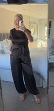 Load image into Gallery viewer, The palma satin trouser suit
