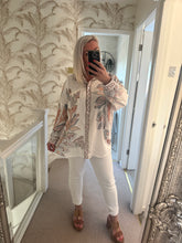 Load image into Gallery viewer, The satin sparkle floral shirt

