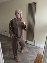 Load image into Gallery viewer, The button detail Mya tracksuits
