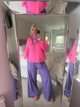 Load image into Gallery viewer, The baby cord wide leg trousers
