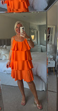 Load image into Gallery viewer, The Palma chiffon tiered strappy dress
