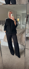 Load image into Gallery viewer, The molly striped sleeve knit
