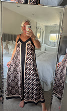 Load image into Gallery viewer, The satin baroque strappy dress
