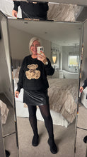 Load image into Gallery viewer, The teddy knit with diamanté detail

