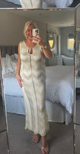Load image into Gallery viewer, The Bora Bora zig zag crochet dress
