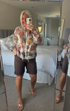 Load image into Gallery viewer, The Bora Bora floral tie waist jacket
