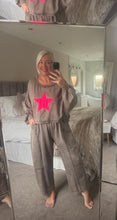 Load image into Gallery viewer, The washed look jersey star tracksuit
