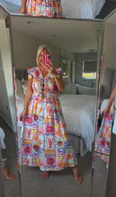 Load image into Gallery viewer, The tie front Sardinia dress
