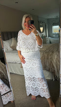 Load image into Gallery viewer, The Bora Bora crochet skirt &amp; top set
