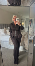 Load image into Gallery viewer, The luxe jersey zip peplum tracksuit
