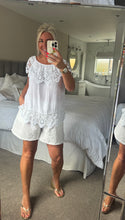 Load image into Gallery viewer, The Bora Bora scalloped Bardot top
